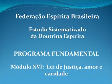 PROGRAMA FUNDAMENTAL