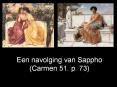 Een navolging van Sappho  (Carmen 51. p. 73) PowerPoint PPT Presentation