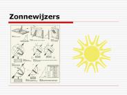 Zonnewijzers
