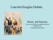 Lincoln/Douglas%20Debate