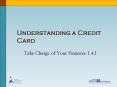 Understanding a Credit Card PowerPoint PPT Presentation