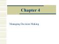 Managing Decision Making PowerPoint PPT Presentation