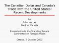 The Canadian Dollar and Canada PowerPoint PPT Presentation