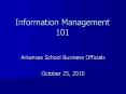 Information Management 101 PowerPoint PPT Presentation
