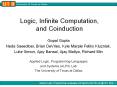 Logic, Infinite Computation, and Coinduction PowerPoint PPT Presentation