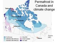 Permafrost in Canada and climate change