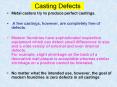Casting Defects PowerPoint PPT Presentation