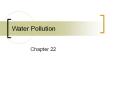 Water Pollution PowerPoint PPT Presentation