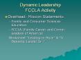 Dynamic Leadership FCCLA Activity PowerPoint PPT Presentation