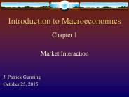 Introduction to Macroeconomics