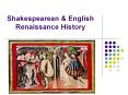 Shakespearean PowerPoint PPT Presentation
