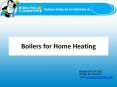 Slide: Boilers for Home Heating
