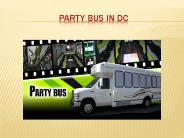Party Bus Limo Service in Washington Dc
