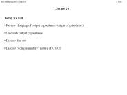 Review of exponential charging and discharging in RC Circuits