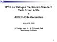 IPC Low Halogen Electronics Standard Task Group 4-33a PowerPoint PPT Presentation