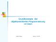 Grundkonzepte der objektorientierten Programmierung mit Delphi PowerPoint PPT Presentation