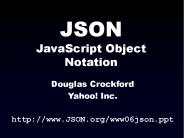 JSON JavaScript Object Notation