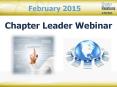 Chapter Leader Webinar PowerPoint PPT Presentation