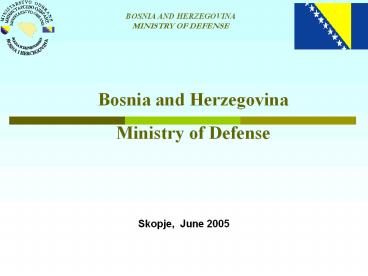BOSNIA AND HERZEGOVINA