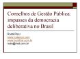 Conselhos de Gest PowerPoint PPT Presentation
