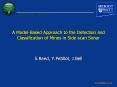 A Model-Based Approach to the Detection and Classification of Mines in Side-scan Sonar PowerPoint PPT Presentation