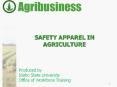 SAFETY APPAREL IN AGRICULTURE PowerPoint PPT Presentation