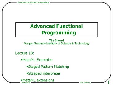 presentation player overlay