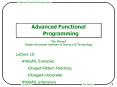 Advanced Functional Programming PowerPoint PPT Presentation