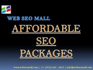 Affordable SEO Packages – Web SEO Mall