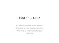 Unit 1: B.1-B.2 PowerPoint PPT Presentation