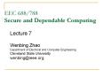 EEC 688/788 Secure and Dependable Computing PowerPoint PPT Presentation