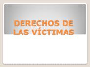 DERECHOS DE LAS V