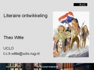 Literaire ontwikkeling