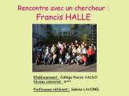 Rencontre avec un chercheur