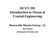 OCEN 201 Introduction to Ocean
