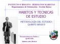 HABITOS Y TECNICAS DE ESTUDIO PowerPoint PPT Presentation