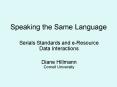 Speaking the Same Language PowerPoint PPT Presentation