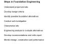 Steps in Foundation Engineering PowerPoint PPT Presentation