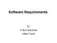 Software Requirements PowerPoint PPT Presentation