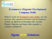 Ecommerce Magento Development Company Delhi
