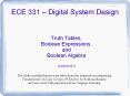 ECE 331  PowerPoint PPT Presentation