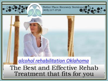 Better Place Recovery Services | alcohol rehabilitation Oklahoma