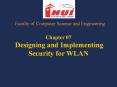 Chapter 07 Designing and Implementing Security for WLAN PowerPoint PPT Presentation
