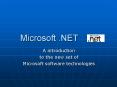 Microsoft .NET PowerPoint PPT Presentation