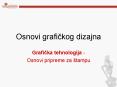 Osnovi grafickog dizajna PowerPoint PPT Presentation