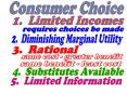 Consumer Choice PowerPoint PPT Presentation