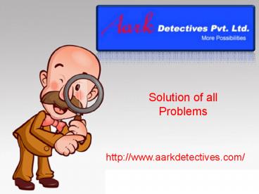 Private Detectives