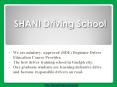 Shani Driving School in Guelph PowerPoint PPT Presentation