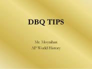 DBQ TIPS