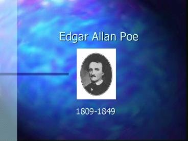Edgar Allan Poe